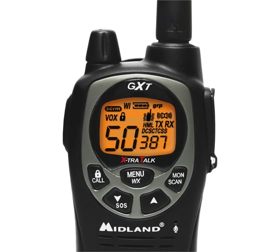 Комплект радиостанций MIDLAND GXT1000 с аксессуарами 2 шт. C1146.01