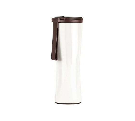 Термокружка KissKissFish MOKA Smart Coffee Tumbler White 6939427200103 1