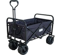Складная тележка для кемпинга, отдыха на природе, туризма Monkey Wheels черная MW-90BL