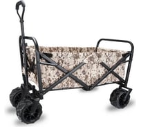 Складная тележка для кемпинга, отдыха на природе, туризма Monkey Wheels хаки MW-90C