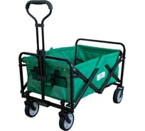 Складная тележка для кемпинга, отдыха на природе, туризма Monkey Wheels зеленая MW-60G