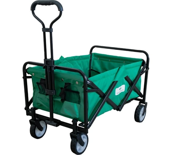 Складная тележка для кемпинга, отдыха на природе, туризма Monkey Wheels зеленая MW-60G 1
