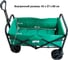 Складная тележка для кемпинга, отдыха на природе, туризма Monkey Wheels зеленая MW-90G 6