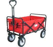 Складная тележка для кемпинга, отдыха на природе, туризма Monkey Wheels красная MW-80R