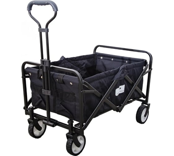 Складная тележка для кемпинга, отдыха на природе, туризма Monkey Wheels черная MW-60BL