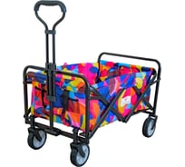 Складная тележка для кемпинга, отдыха на природе, туризма Monkey Wheels разноцветная MW-60S2
