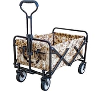 Складная тележка для кемпинга, отдыха на природе, туризма Monkey Wheels хаки MW-60C