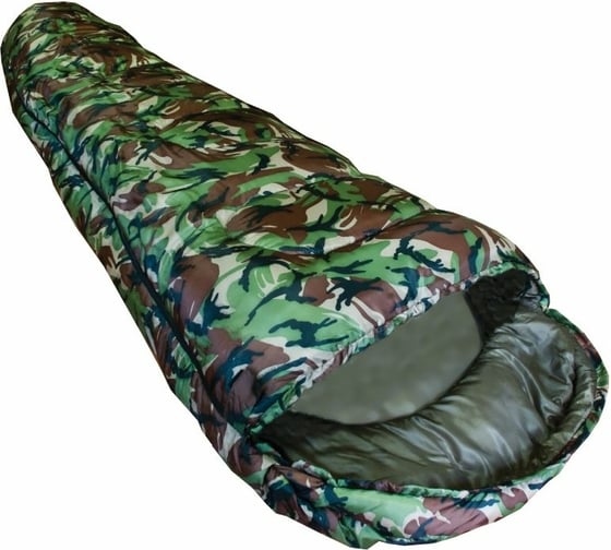 Спальный туристический мешок ATEMI Novus, 250 г/м2, 0C, Camo 00-00004993