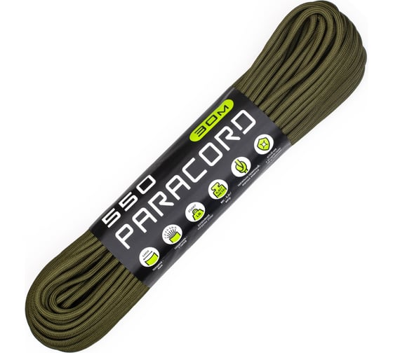Паракорд CORD 550 nylon 30м RUS olive duIxrN2Vh7p1GKGflsD8O2 1