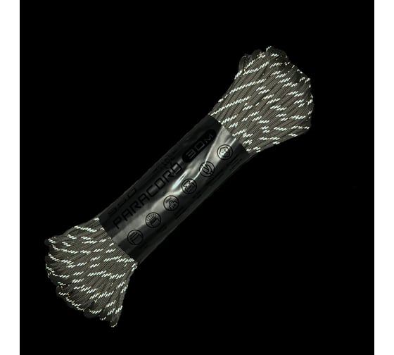 Паракорд CORD 550 nylon 30м световозвращающий white 05CwfAyki-BiOATI6q0p-3