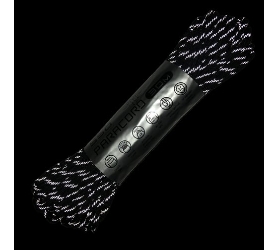 Паракорд CORD 550 nylon 30м световозвращающий black Tl2yMaNhggfg36MzDNKym1