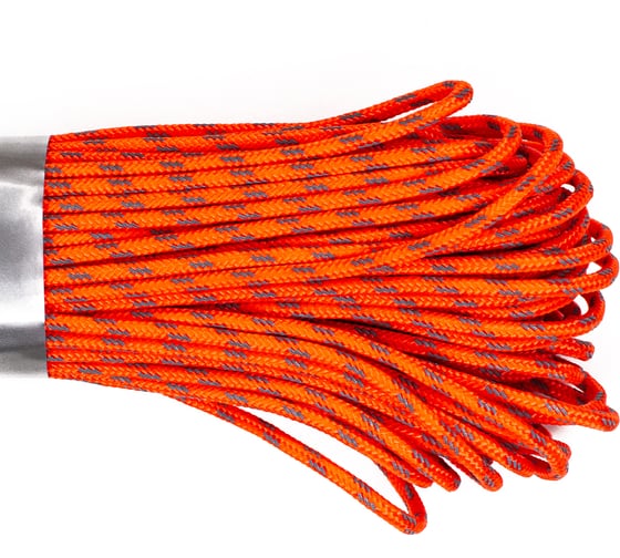 Паракорд CORD 275 мини nylon 30м световозвращающий neon orange d9YVgfeEjXiPPd4JTL1bq2