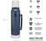 Термос Stanley Classic синий 10-08266-017 3