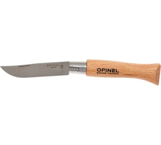 Нож Opinel №5, рукоять из бука 001072