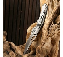 Складной нож Мастер К серебристый 23 см, клинок 9.5 см 5177898