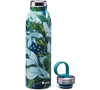 Бутылка ALADDIN Chilled 0.55L, зеленая с орнаментом рыбы 10-09425-010