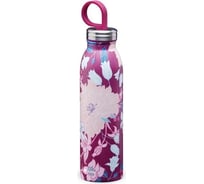 Бутылка ALADDIN Chilled 0.55L, красная с цветочным орнаментом 10-09425-009