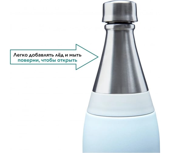 Бутылка ALADDIN Fresco 0.6L, голубая 10-10098-007