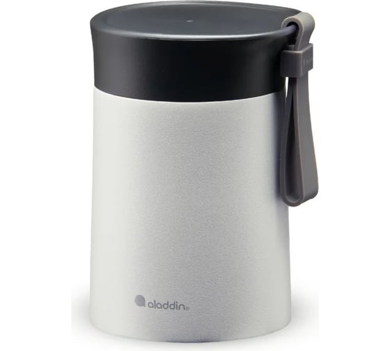 Термос для еды ALADDIN Bistro Thermavac 0.4L, светло-серый 10-10495-003