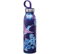 Бутылка ALADDIN Chilled 0.55L, синяя с орнаментом «птицы» 10-09425-008