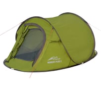 Двухместная палатка JUNGLE CAMP Moment Plus 2, зеленая 70802