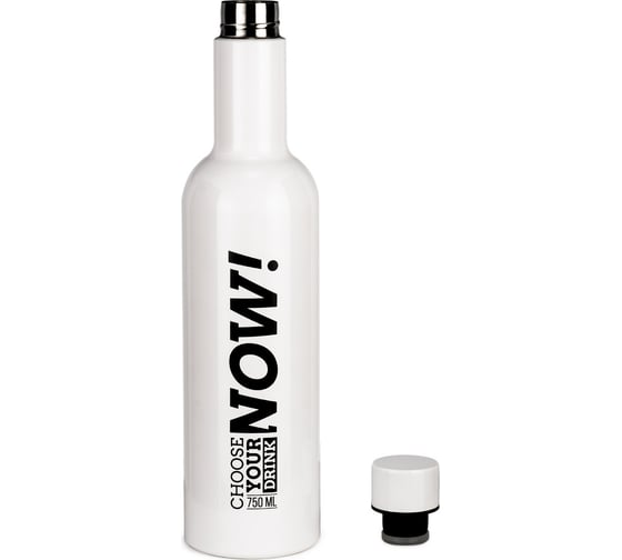Термос-бутылка Lara 750 мл, двойные стенки LR04-14 White