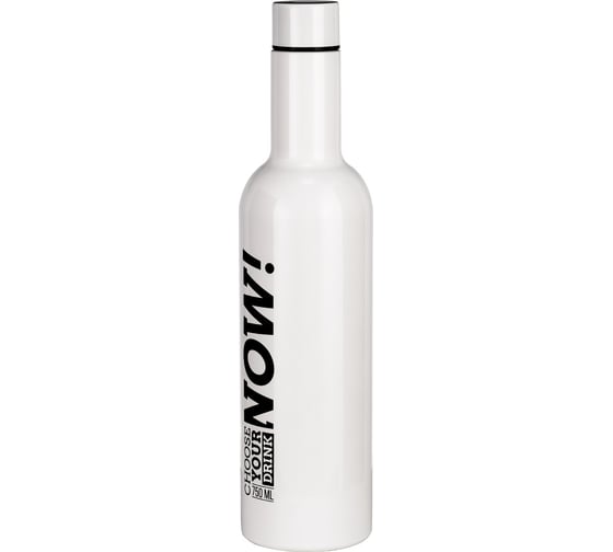Термос-бутылка Lara 750 мл, двойные стенки LR04-14 White