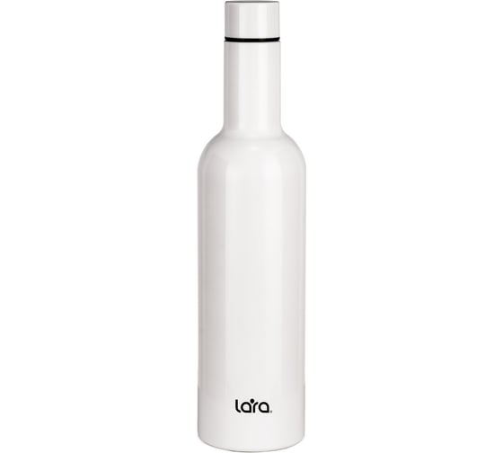 Термос-бутылка Lara 750 мл, двойные стенки LR04-14 White