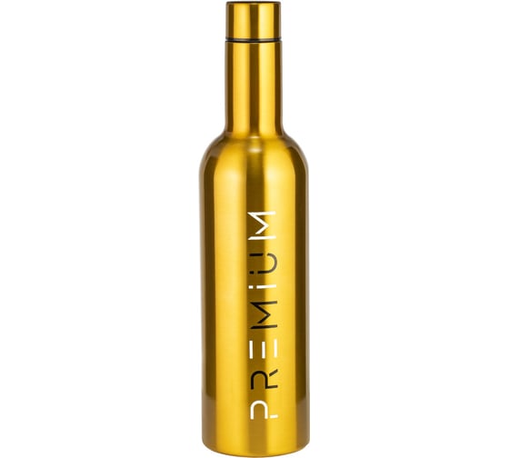 Термос-бутылка Lara 750 мл, двойные стенки LR04-14 Gold 1