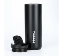 Термокружка Сималенд Coffee 500 мл, чёрная 7073782