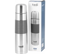 Термос TODI Travel нержавеющая сталь, 1000 мл, серый 700-216 806937512321