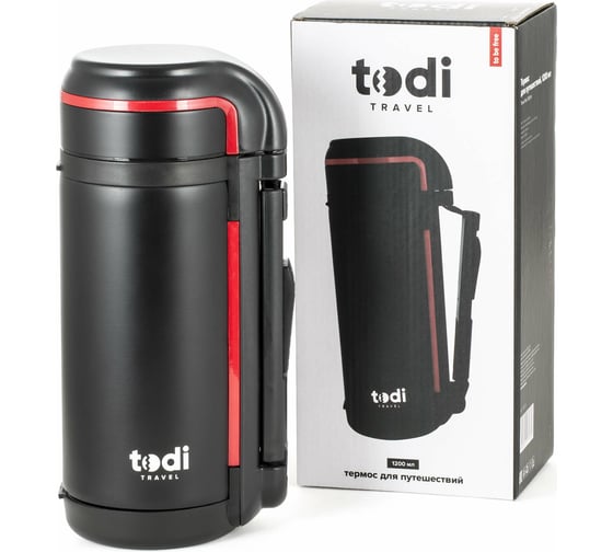 Термос из нержавеющей стали TODI Travel 1200 мл 700-221 806566630758