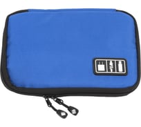 Органайзер для зарядных устройств, USB-флешек и других аксессуаров BRADEX синий TD 0497