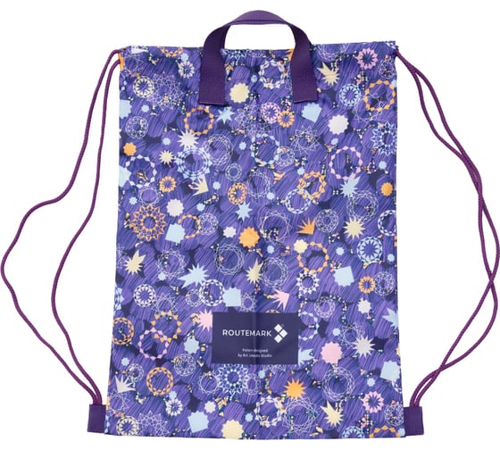 Рюкзак-мешок ROUTEMARK ox420 Искры, блестки и конфетти Артемия Лебедева Isk-rucksack