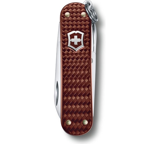 Нож-брелок Victorinox Classic SD Precious Alox Hazel Brown 0.6221.4011G