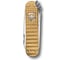 Нож-брелок Victorinox Classic SD Precious Alox Brass Gold 0.6221.408G 2