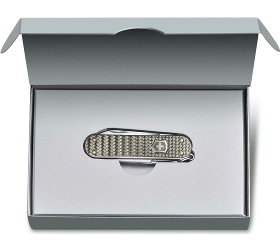 Нож-брелок Victorinox Classic SD Precious Alox Infinite Grey 0.6221.4031G