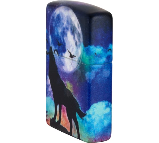 Зажигалка Zippo Wolf Design с покрытием 540 Matte, 38x13x57 мм 49683
