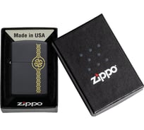 Зажигалка Zippo Celtic Design с покрытием Black Matte 38x13x57 мм 49518