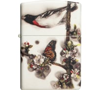 Зажигалка Zippo Spazuk Design с покрытием 540 Matte, латунь/сталь, разноцветная, 38x13x57 мм 49659