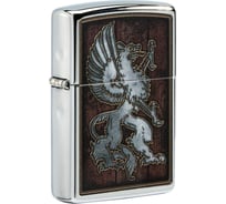 Зажигалка Zippo Лучшая цена с покрытием High Polish Chrome, 38x13x57 мм 49713