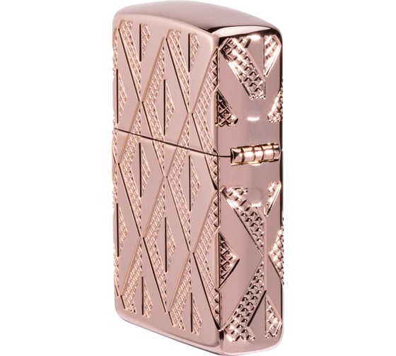 Зажигалка Zippo Armor Geometric с покрытием Rose Gold, 38x13x57 мм 49702