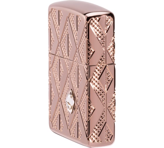 Зажигалка Zippo Armor Geometric с покрытием Rose Gold, 38x13x57 мм 49702