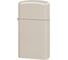 Зажигалка Zippo Slim с покрытием Flat Sand, латунь/сталь, бежевая, матовая, 29x10x60 мм 49528 1