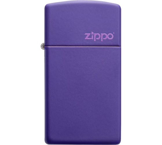 Зажигалка Zippo Slim с покрытием Purple Matte, 29x10x60 мм 1637ZL