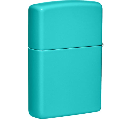 Зажигалка Zippo Classic с покрытием Flat Turquoise, 38x13x57 мм 49454