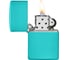Зажигалка Zippo Classic с покрытием Flat Turquoise, 38x13x57 мм 49454 7