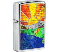 Зажигалка Zippo Лучшая цена с покрытием High Polish Chrome, 38x13x57 мм 49721