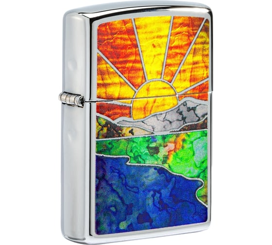 Зажигалка Zippo Лучшая цена с покрытием High Polish Chrome, 38x13x57 мм 49721 1