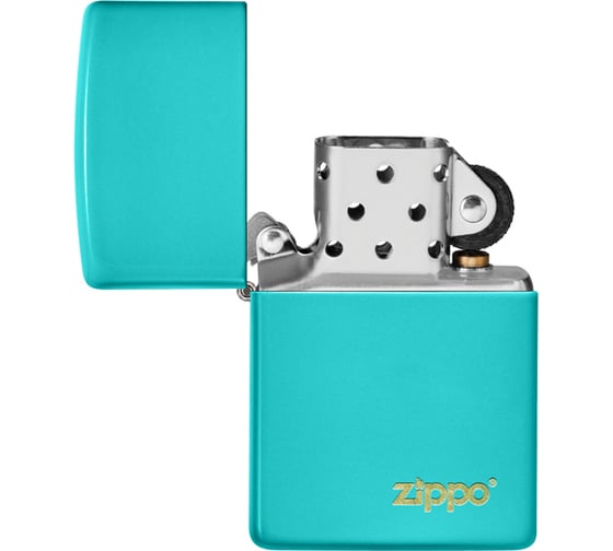 Зажигалка Zippo Classic с покрытием Flat Turquoise 49454ZL
